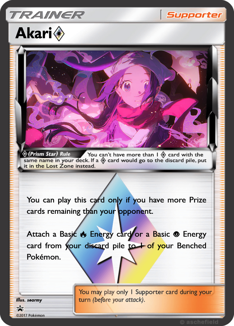 akari pokemon card Akari