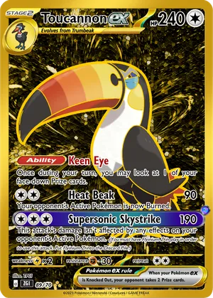 toucannon pokemon card value POKEMON TOUCANNON 145/185 VIVID VOLTAGE RARE REVERSE HOLO NEAR MINT