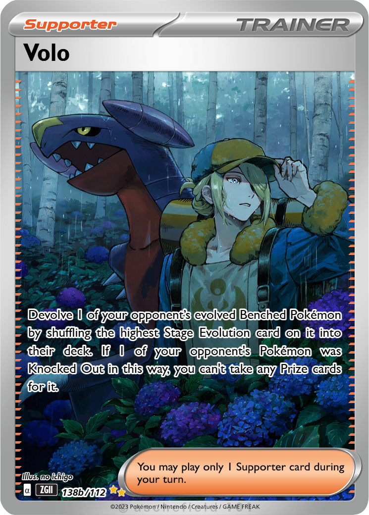 volo pokemon card Volo (Full Art) - Crown Zenith [ULTRA RARE]