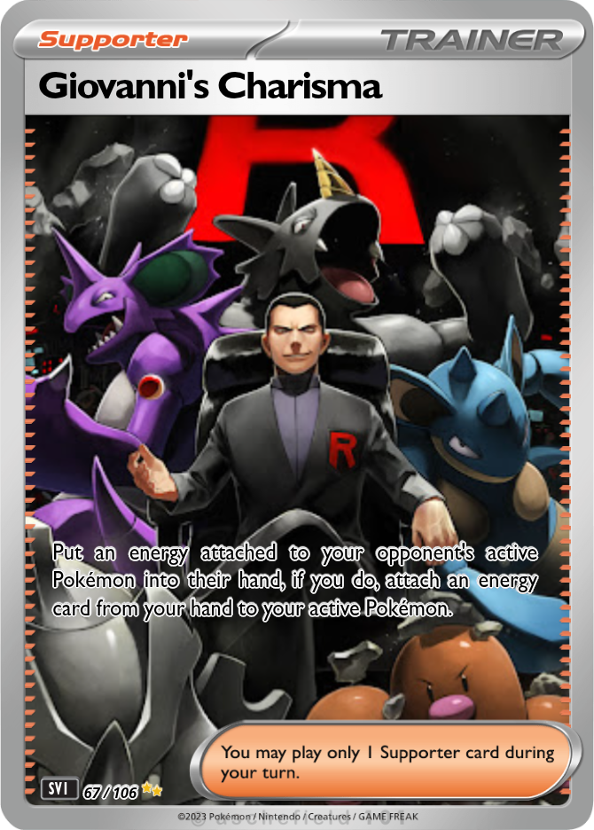 Giovanni's Charisma - RealBossMan