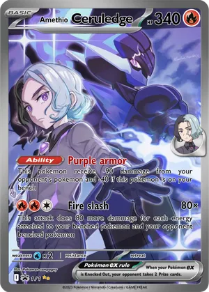 ceruledge pokemon card full art Ceruledge illustration rare ignites Pokmon TCG: #SurgingSparks, November 08, 2024.