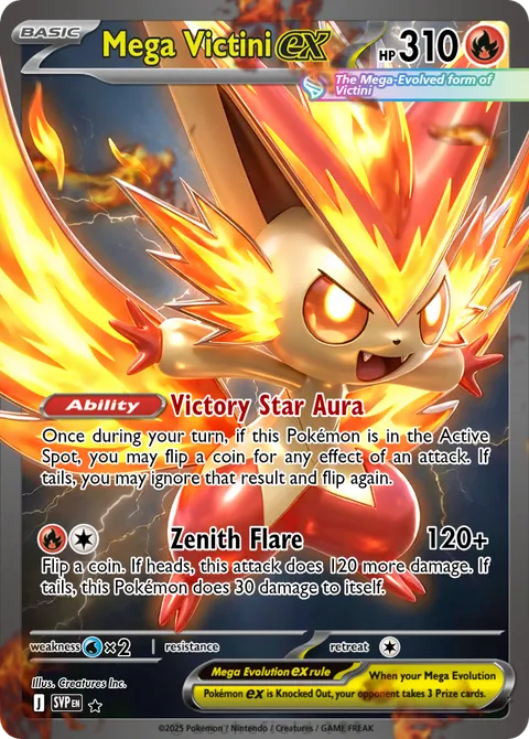 mega victini pokemon card - (15) - BW - Noble Victories Colorless Max Victory (100+) If your opponents Active Pokémon is a Pokémon V Current rumors circulating online suggest