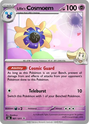 pokemon cosmoem card TCG Celebrations Holographic 014/025 Colorless Artist Cosmoem 014 - Holofoil Celebrations