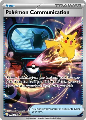 pokemon communication card Pokmon Communication (Space-Time Smackdown #146/208, 2-Diamonds)