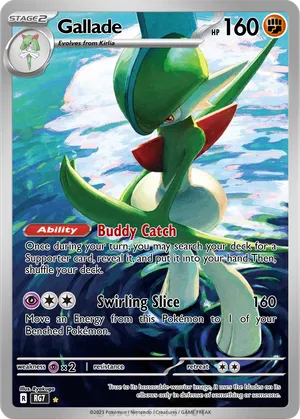 pokemon gallade card Game Special Card Set Mega ex TCG JAPAN OFFICIAL ToysOneJapan Pokmon Hit Points220 HP Stage Gallade 062 - Holofoil SWSH10