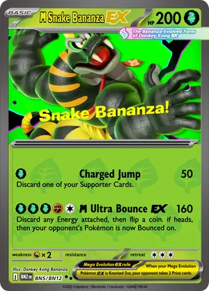 snake pokemon card Pokemon sea snake 7
