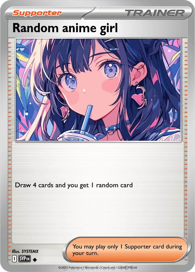 Random anime girl - SYSTEMX
