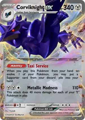 shiny corviknight pokemon card One of my Corviknights is pink! : r/PokemonTCG Attack 1 Corviknight s Color difference 1