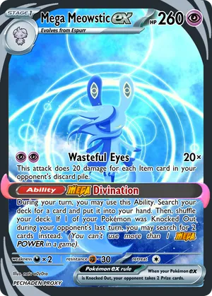 pokemon card meowstic - 80/214 Pokmon Hit Points90 HP Form Spotlight pick Mega Meowstic