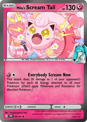 scream tail pokemon card Scream Tail 065 Sv: Scarlet & Violet Promo Cards Holo for sale online