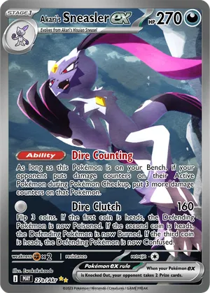 sneasler pokemon card Hisuian V (Alternate Full Art) Pokmon Hit Points120 HP Form Pokemon Trading Card Game s10P
