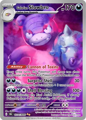 galarian slowbro pokemon card TCG Stage 1 Galarian Slowbro | Battle Styles