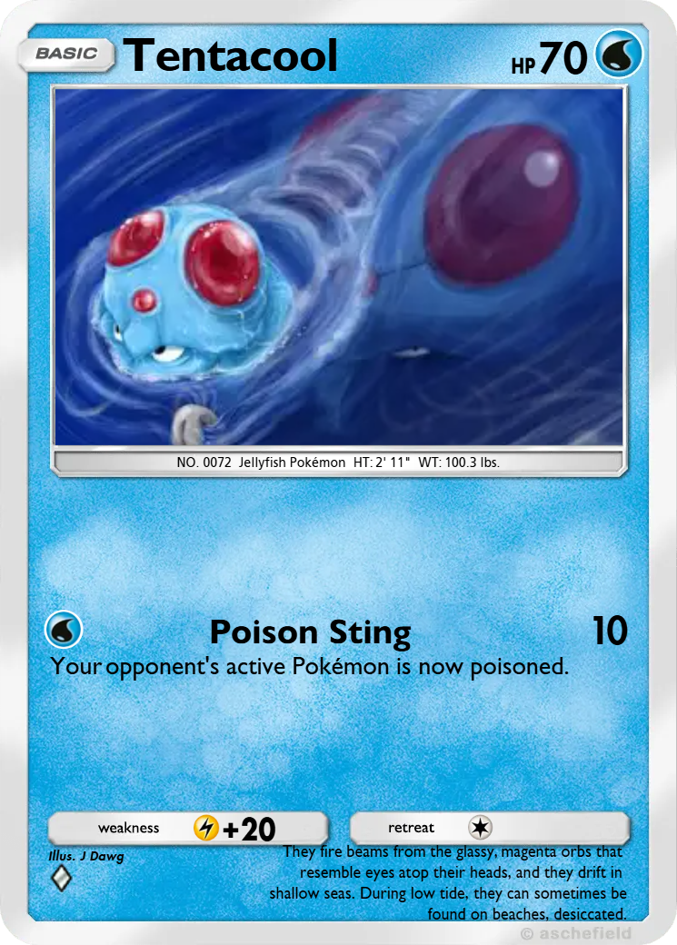 tentacool pokemon card value - Tentacruel 073/165 - Pokemon 151 - Reverse Foil Uncommon Card Type Tentacool - ScizorGod98