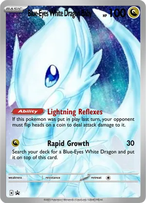 blue eyes white dragon pokemon card Blue-Eyes White Dragon crossover card now available, Charizard vs Blue-Eyes, who would win?, @rushfortacos , #pokemon #pokmon #charizard #blueeyeswhitedragon #pokemoncards #pokemontcg