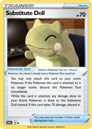 pokemon substitute card Pokemon Card 2014 TRAINER: Robo Substitute 102/119