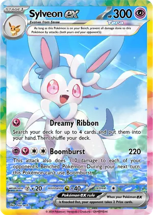 shiny sylveon pokemon card V SR Japanese Single SYLVEON ex Card Name Sylveon - Shinutine