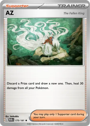 az pokemon card AZ's Tranquility - 108/083 - M4: Ninja Spinner