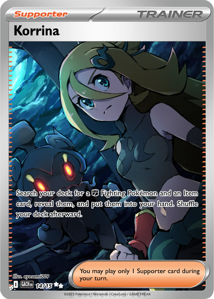 ポケモンカード Korrina サポーター Korrina - Sickle_Dragon