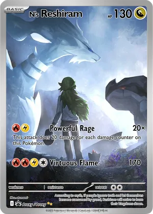 n's reshiram pokemon card PSA 10 GEM MINT JAPANESE 2025 109/100 2024 Partne PKMhobby style setup or your main portfolio N's Reshiram 167/159 - Pokmon