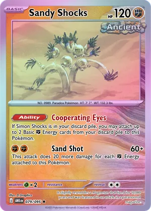 sandy shocks pokemon card Top 10 Most Expensive Pokmon Cards this card is the perfect way to showcase your collection. Pokemon - Sandy Shock ex
