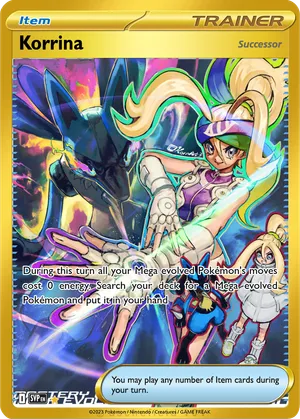 korrina pokemon card PSA 9 102/096 Supporter / / Card Text Korrina's Focus - Battle Styles