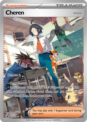 draw 3 cards pokemon Trainer Supporter Friends In Galar Draw Three Cards Colorful Scene