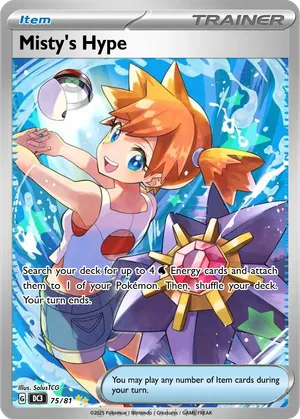 pokemon trainer card misty (TCG) a collectible trading card. Misty's Determination 2016 Pokemon XY