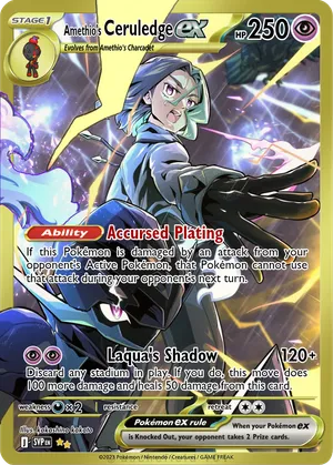 ceruledge pokemon card full art Cards & Artwork This specific card features a stunning Ceruledge - Spxctral_Storm