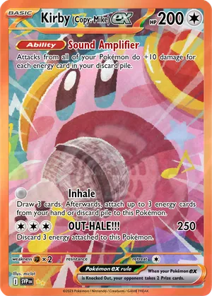 9000 hp kirby pokemon card Pokemon Team Kirby 999999999999