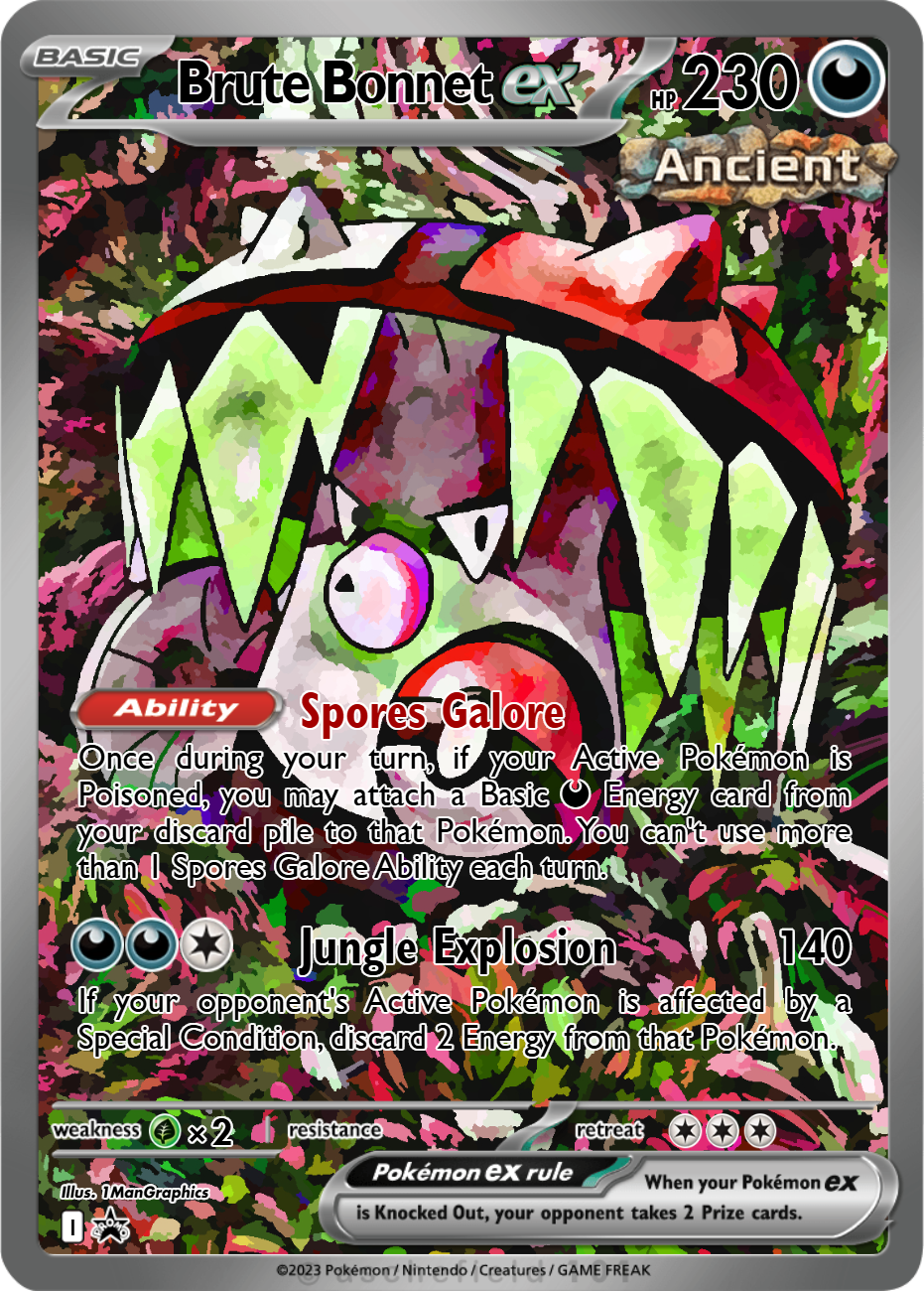 brute bonnet pokemon card value Sell (123) (Reverse Holo) Weakness / Resistance / Retreat Cost Brute Bonnet - 123/182 -