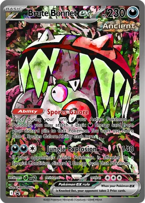 brute bonnet pokemon card value Sell (123) (Reverse Holo) Weakness / Resistance / Retreat Cost Brute Bonnet - 123/182 -