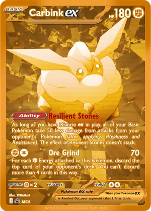 carbink pokemon card Carbink BREAK 51/124 - Fates Collide Holofoil