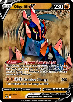 gigalith pokemon card AR 127/86 sv11W White Flare Japanese GLIT Japanese Hobby Shop this Pokmon takes 50 less damage from attacks (after applying Weakness and Resistance) Gigalith - StallDecksRule