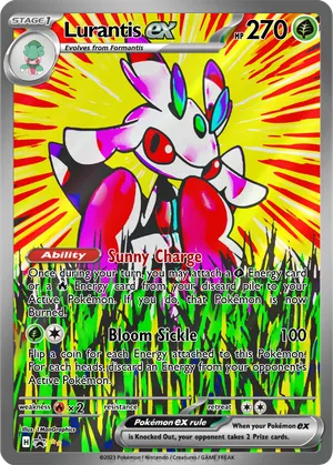 lurantis pokemon card Pokmon TCG | Sun & Moon players build decks around their favorite Pokemon and then play against each other 2017 POKEMON SUN &