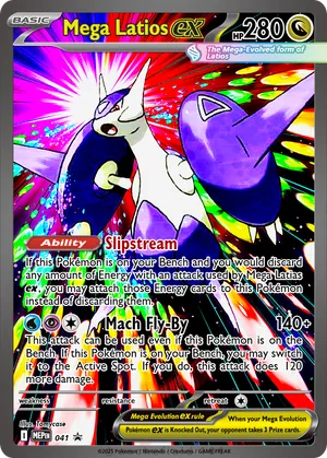 mega latios pokemon card Pokemon: Latias ex Box Celebrate the incredible history of the TCG hobby by adding this Mega Latias ex 2025 Pokemon Mega Evolution Double Rare #100 PSA Authenticated 10 Card to your vault MEGA LATIOS takes off as