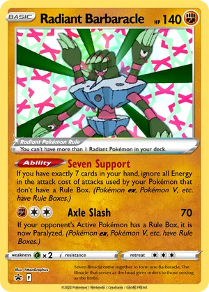 pokemon barbaracle card Pokemon TCG Barbaracle 104/192 Rebel Clash trading Card