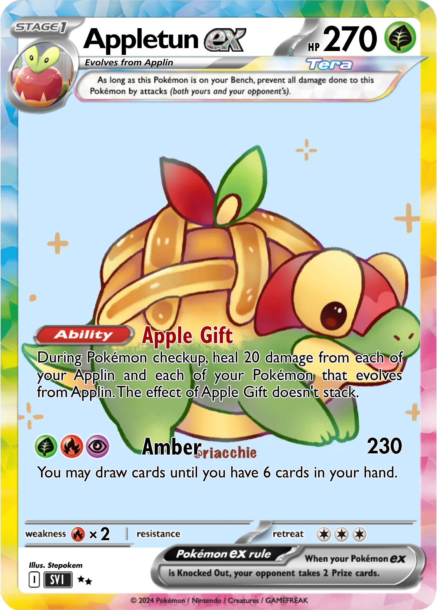 apple pokemon cards Applin SV012/SV122 Shiny Rare Card (Glossy Fats) + TitanCards Toploader Toys & Games Listed cards may have imperfections. Dipplin (Ruler of the Skies