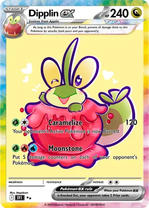 dipplin pokemon card pokemon SV06: Twilight Masquerade Dipplin