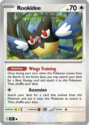 rookidee pokemon card pokemon SV02: Paldea Evolved Rookidee