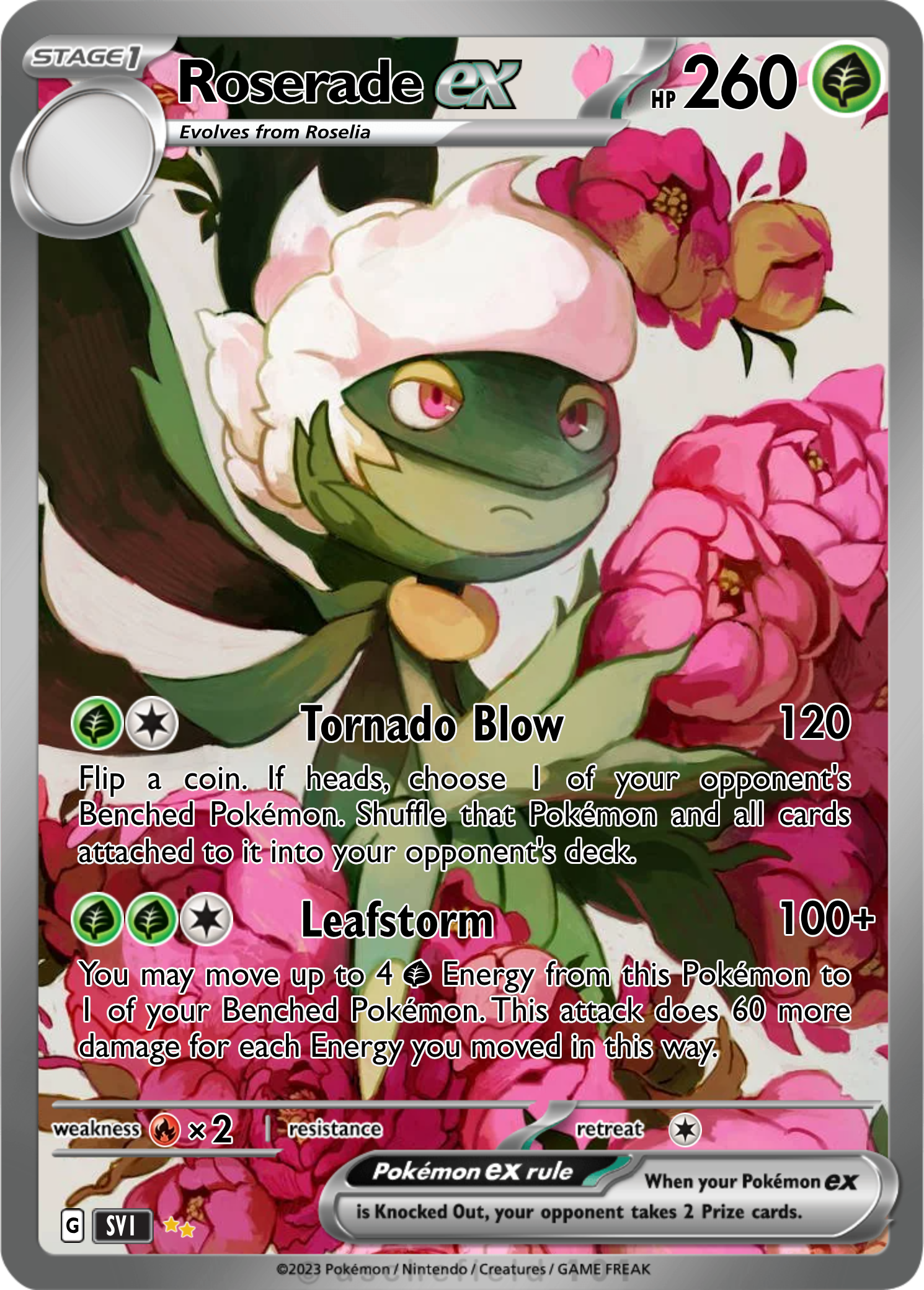 pokemon roserade card Single SECRET WONDERS (Reverse Holo) For each heads Roserade | HSUnleashed | TCG