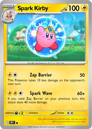 kirby pokemon cards Nintendo Blue Playing : Toys & Games I Made Kirby Copy Abilities