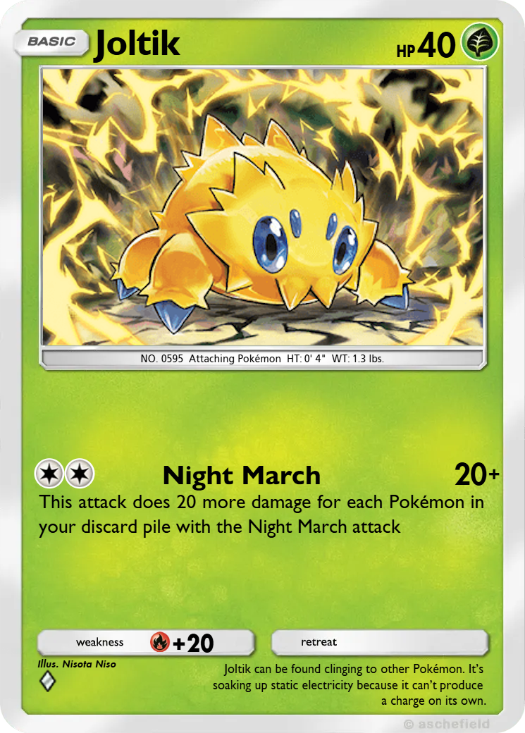 pokemon card joltik - 61/236 Flail Around Flip 3 coins Joltik - SuperiorFlare24