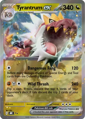 pokemon tyrantrum card SM Forbidden Light Card: - 69/131 - Rare Reverse Hol Find Tyrantrum 062/111 Pokmon TCG Tyrantrum EX XY