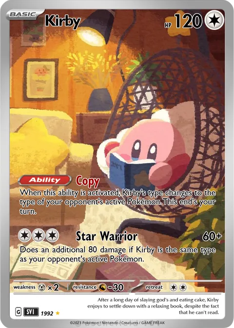 kirby pokemon cards Nintendo Blue Playing : Toys & Games TFW you find the custom