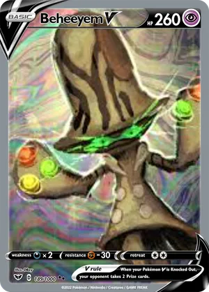 beheeyem pokemon card X & Y Promo Rare Holo BREAK BREAK XY135 Colorless Artist beheeyem pokemon card 16 Psychic