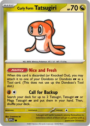 tatsugiri pokemon card value - ex 142/191 Paldean Fates Type Tatsugiri (127/091) [Scarlet & Violet: