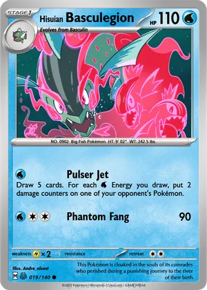 basculegion pokemon card value Hisuian Basculegion