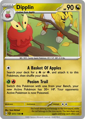 dipplin pokemon card Dipplin Cards | Dex