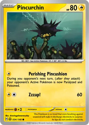pincurchin pokemon card Pincurchin Cards | Dex