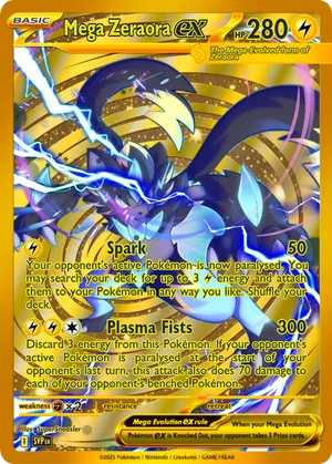 Mega Zeraora EX